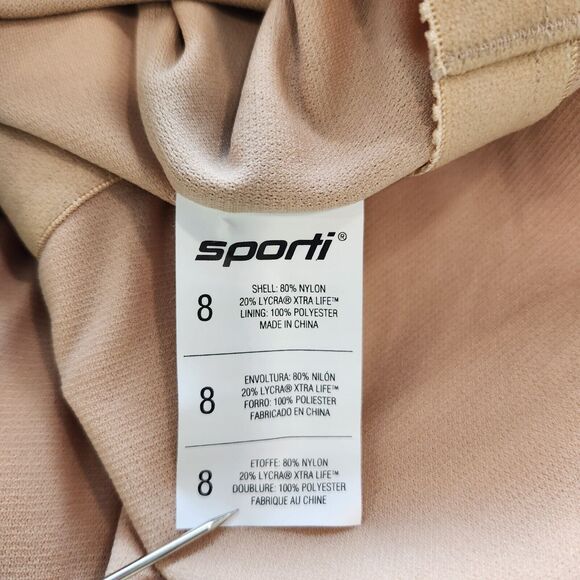 Sportii Women's Conservative Ombre Blue Swimsuit One Piece Gradient‎ Sz 8 - Picture 7 of 10